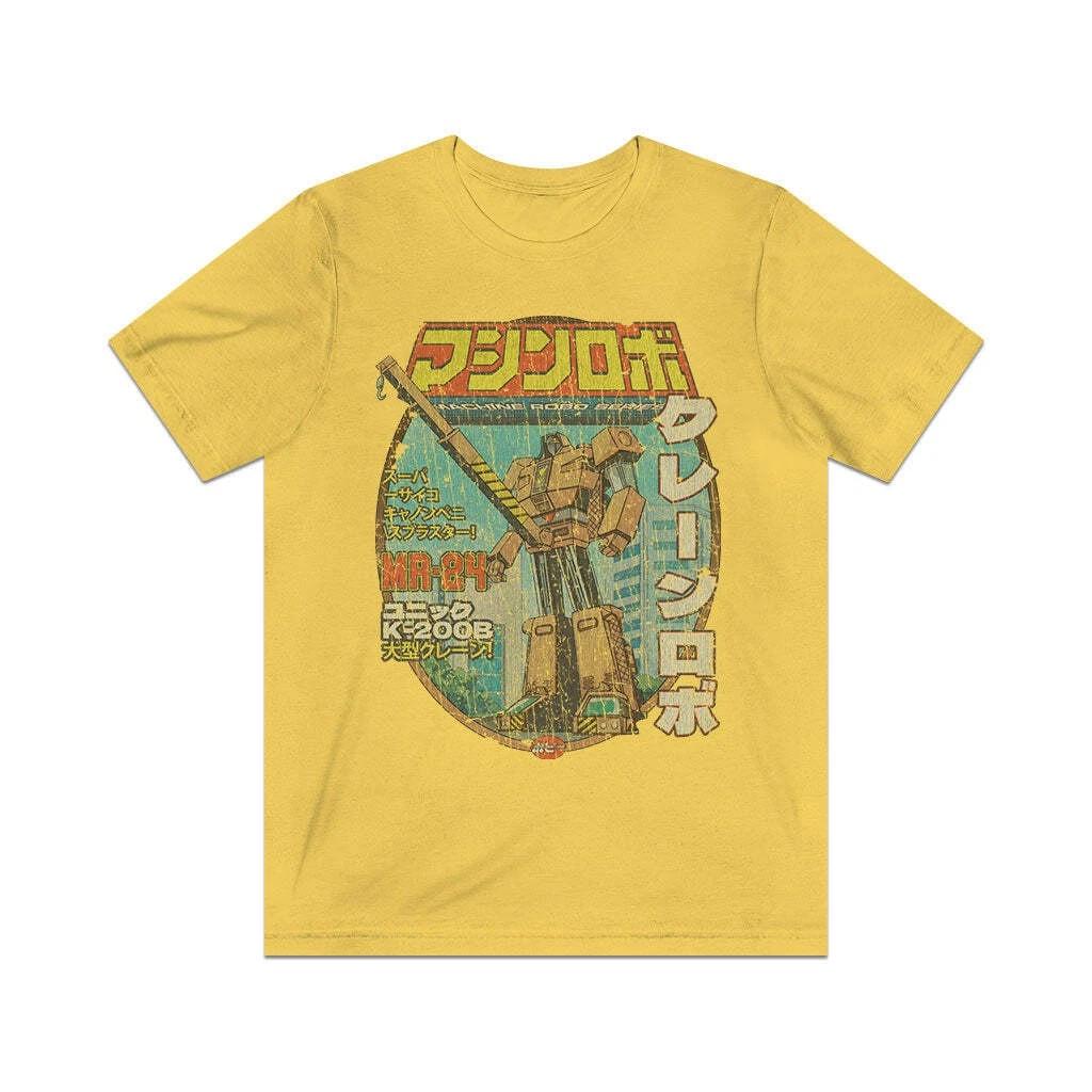 Crane Robo 1982 Vintage Men s T shirt S