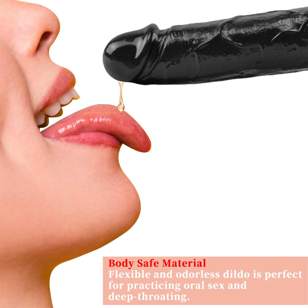 Realistic Dildo Strong Suction Cup Clit Stimulator G-Spot Massager Sex Toys for Women Masturbator