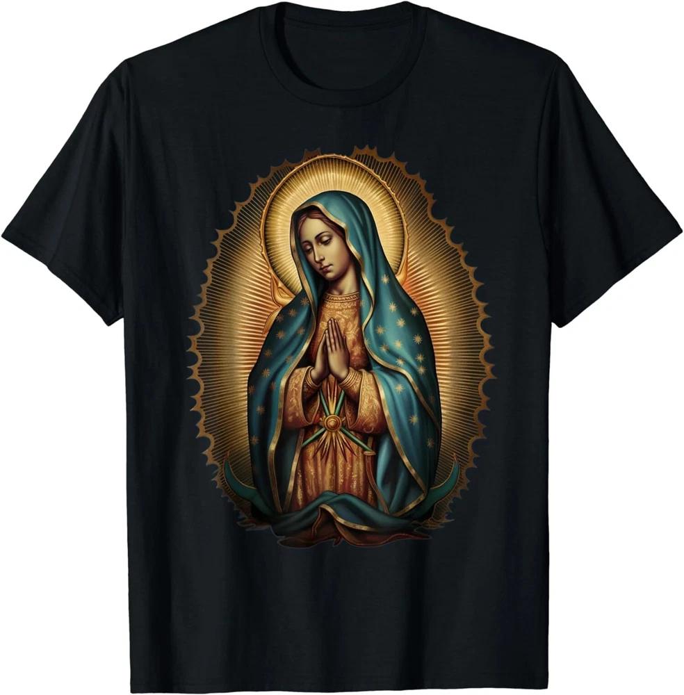New Our Lady Virgen De Guadalupe Virgin Mary Catholics Saint Shirt S4xl S