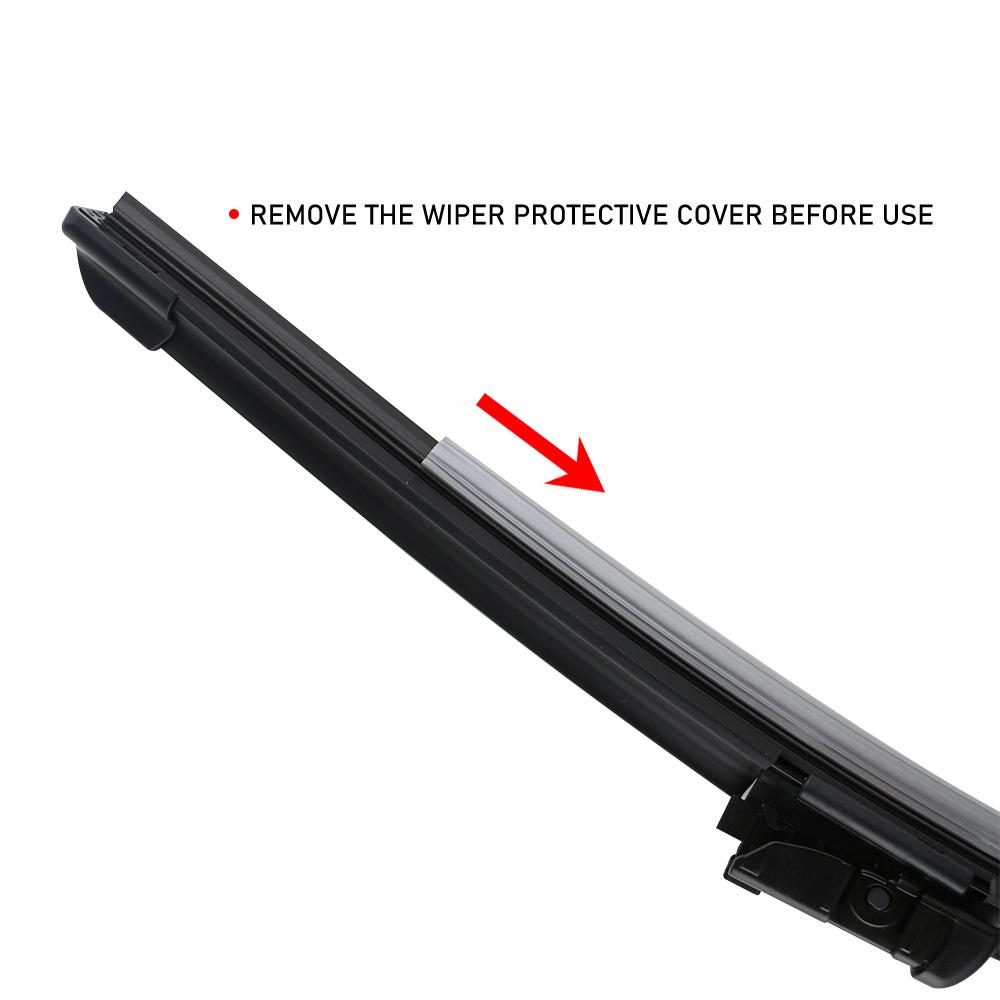 Car Front Windshield Wiper Set for Toyota INNOVA 26" + 16" High-Quality All-Season Blades 2PCS Exterior Accessories