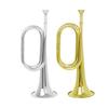 M MBAT Bugle Call Trumpet Brass Cavalry Horn Military Chong Fenghao Pure Copper Step Trumpet Brass Musical Instrument