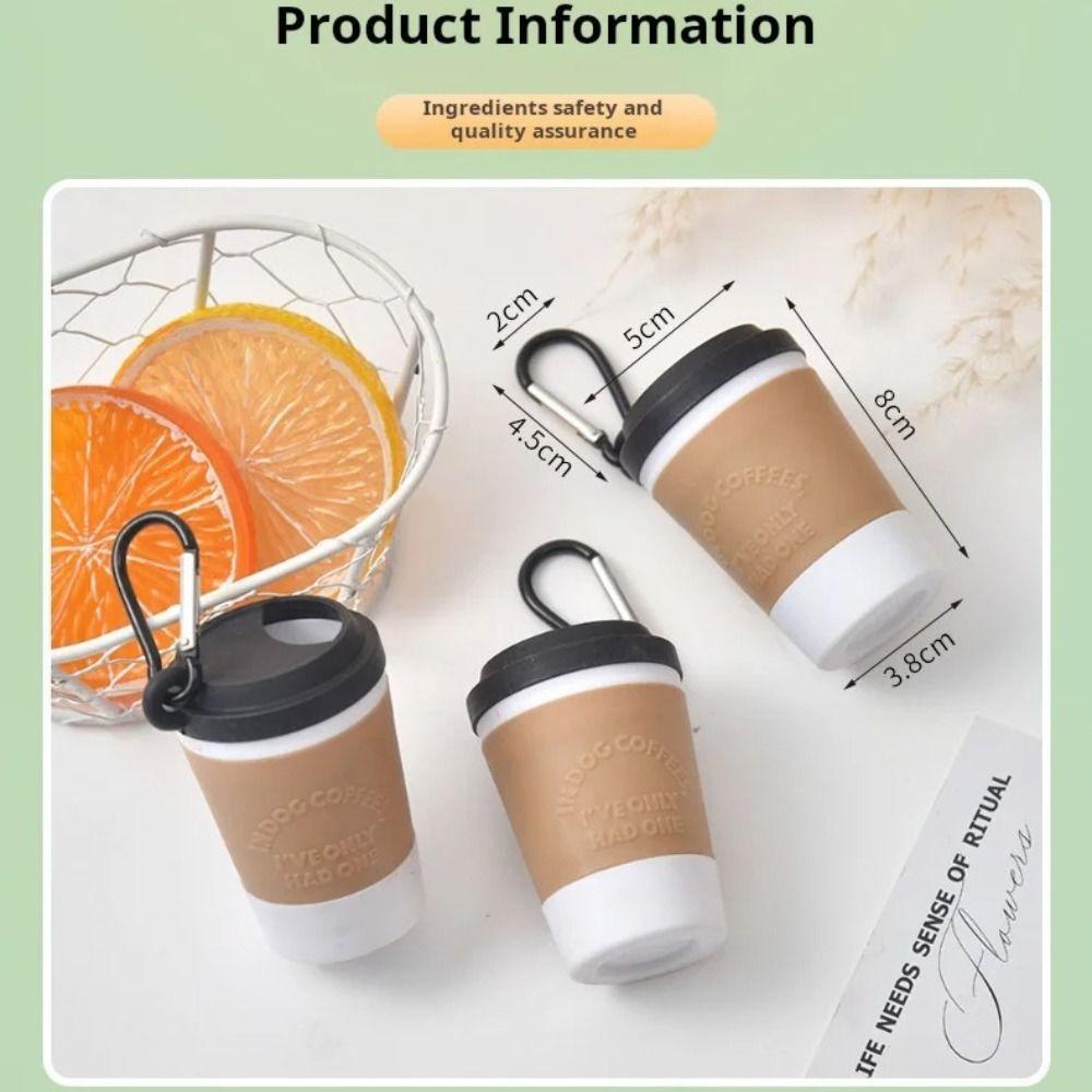 Coffee Cup Style Dog Poop Bag Holder Creative Design Portable Doggie Trash Organizer Dog Walking Toilet Picking