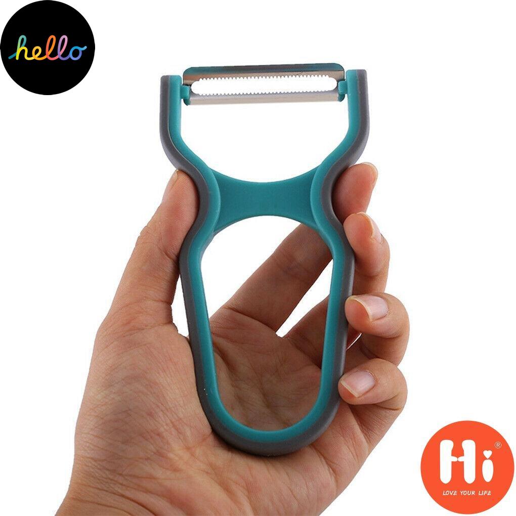 PDTO 3pcs Home Kitchen Peeler Set Vegetable Fruit Potato Non-slip Peeling Tool