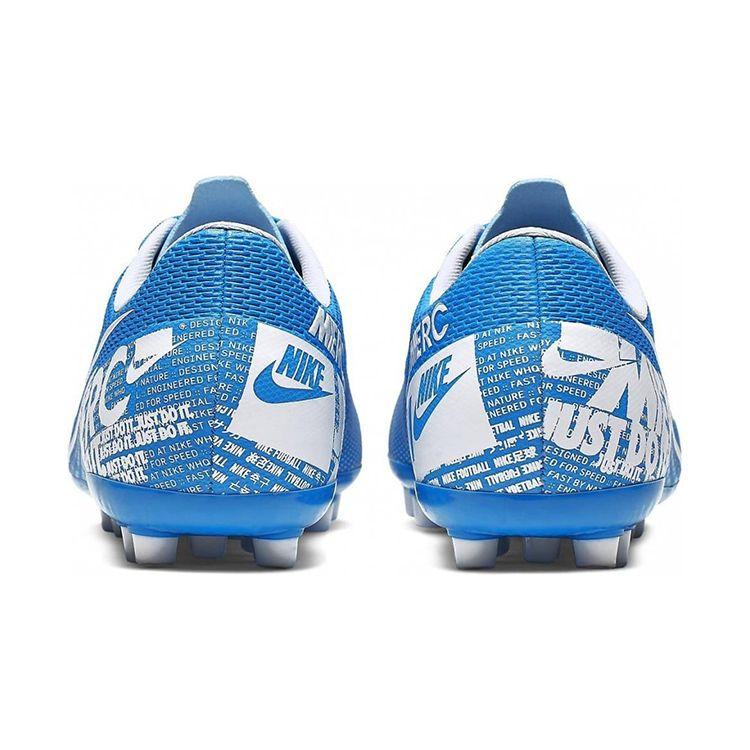 Nike Jr Vapor 13 Academy Ag Artificial Ground Soccer Shoes Kids Soccer Shoes Blue White BQ5500-414