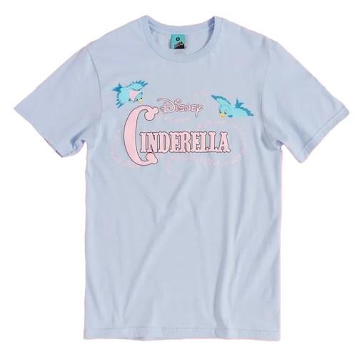 Cinderella Unisex Adult Classic Bird Logo T-Shirt