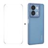 For Xiaomi Redmi Note 13 Pro 5G/Xiaomi Poco X6 5G Case Matte TPU Phone Cover with Lens Film+9H Glass Protector