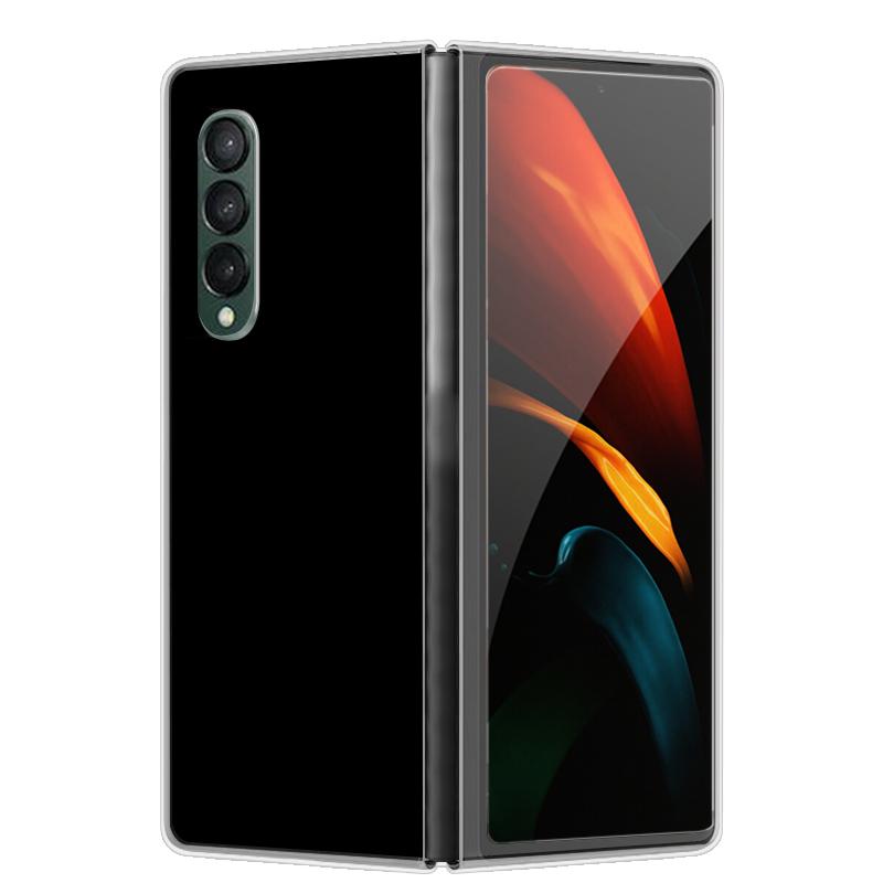 Etui na Galaxy Z Fold 7 6 5 3 4 2 Przezroczyste Twarde Składane Luksusowe Malowane Dla Samsunga Z Fold 7 Fold Specjalne Fold2 Przezroczyste Etui