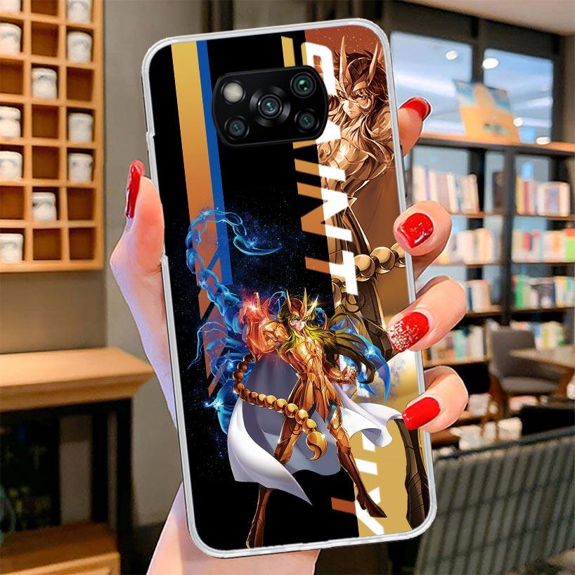 

Anime Saint Seiya Cover Phone Case For Xiaomi Poco F7 Ultra X7 X6 X5 Pro M7 Redmi 15C 15 13C 13 12C 12 10C 10 9A 9C 9T 9 Shell P Redmi 9