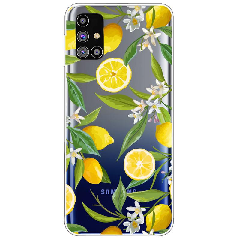 Clear Soft Cover for Samsung A31 A41 A51 A71 Case TPU Transparent Lovely Fashion Cases for Galaxy A71 Silicone Bumper Cat