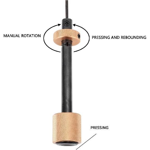 QuickTurning Tool, Carbon Steel Plug Spinner for Car Maintenance with Versatile Application