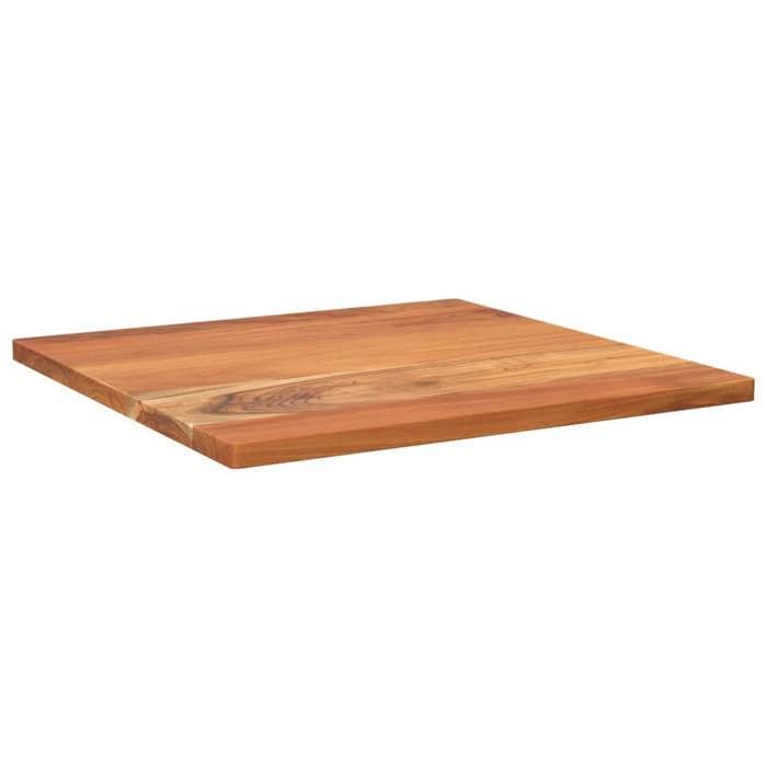 VidaXL Table Top 60x60x3.8 Cm Square Solid Acacia Wood, Wooden Table Top, Coffee Table Top, Top of 370989