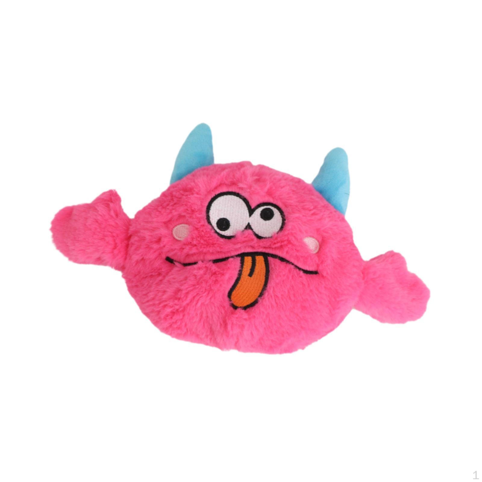 

Dog Interactive Toy Electric Squeaky Bite Resistant for Indoor Play Entertainment Monster 26cmx15cm