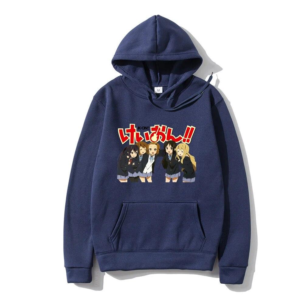 New Arrival K-ON 2D Unisex Hoodie printing Casual Fashion hall-match Hoodie Harajuku style Autumn Winter Unisex Street Clothes