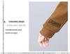 Women's High Neck Fleece Sweatshirt, Turn-Down Collar, 2024 Autumn/Winter, Petite, Thick Zip-Up Top for Moms