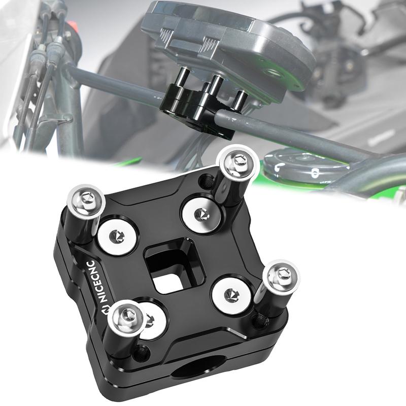 14mm Bar Motorcycle GPS Navigator Bracket Phone Holder AMPS Mount Brackets for Kawasaki KLR 650 KLR650 2022 2023