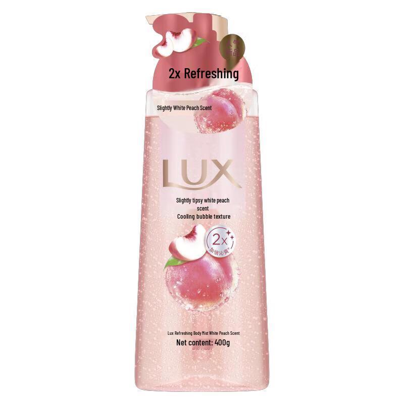 

Lux White Peach Scented Shower Gel
