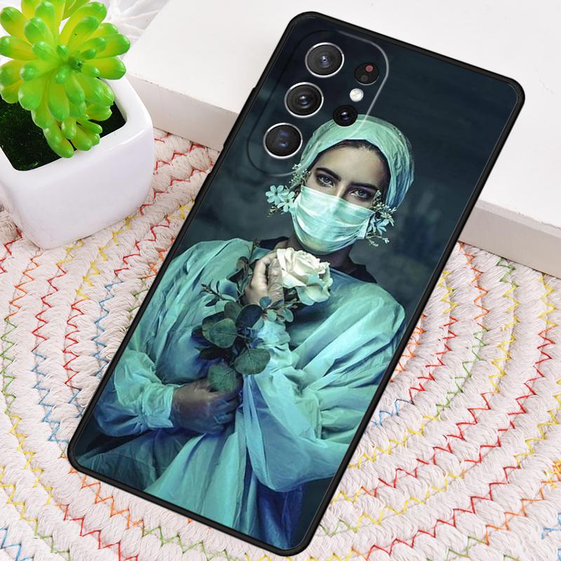 Nurse Doctors Medicina and Health Silicone Phone Case For Samsung Galaxy Note 10 Pro S26 S25 S24 S23 S22 S21 Plus Ultra Cover