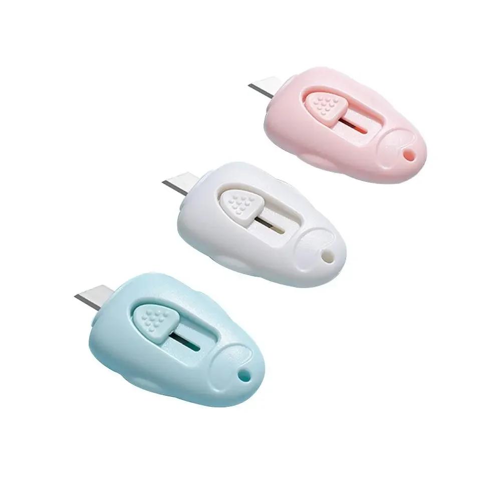 Mini Cat Paw Art Utility Knife Cute Transparent Utility Knife Express Box Knife Paper Envelope Opener Student Stationery Suppy
