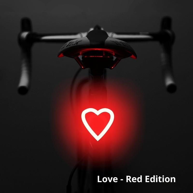 Fahrrad Rückleuchten Fließendes Wasser USB-Laden Mountainbike Lichter Nachtfahrten Rennrad Fahren Hervorhebung Kreative Ausrüstungszubehör