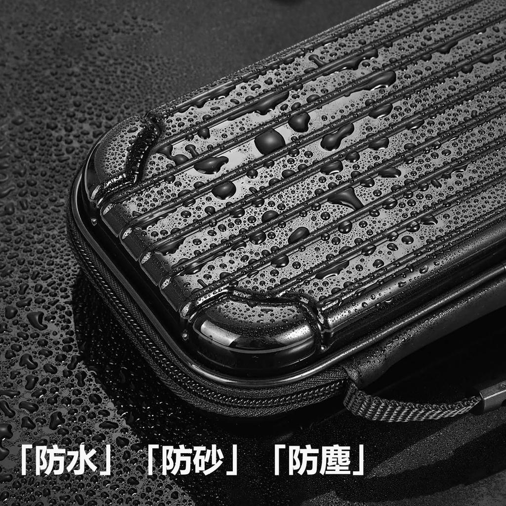 Switch Lite Hard Carrying Storage Holds 10 Game Full Black Case, Pouch, Bag, Cards, Dustproof, Dirt-Resistant, Shockproof, Protection,