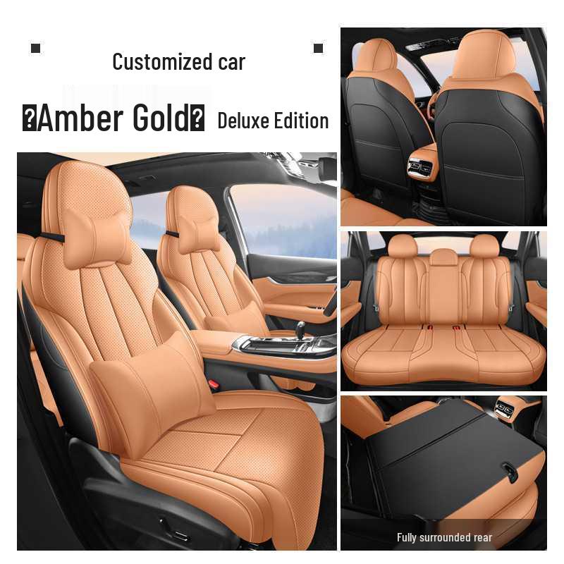 All-Season Seat Covers for Fourth-Generation Geely Boyue L - Full Coverage, Fits 25 Models