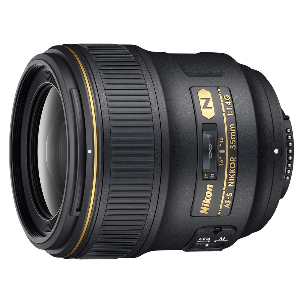 Nikon Single Focus Lens NIKKOR 35mm Full Size Compatible AF-S f/1.4G