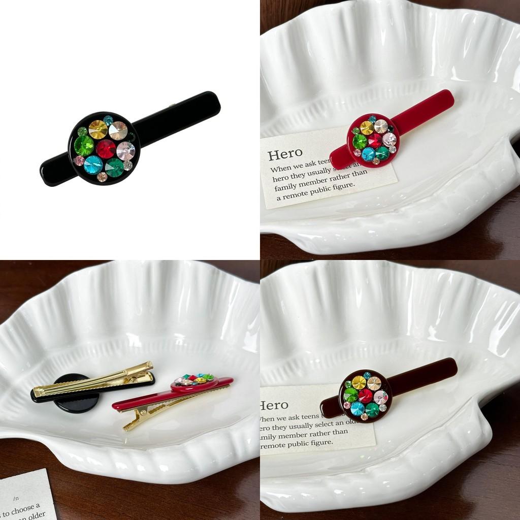 Contemporary Simple Rhinestone Hair Clip For Effortless Chic Hairstyles Daily