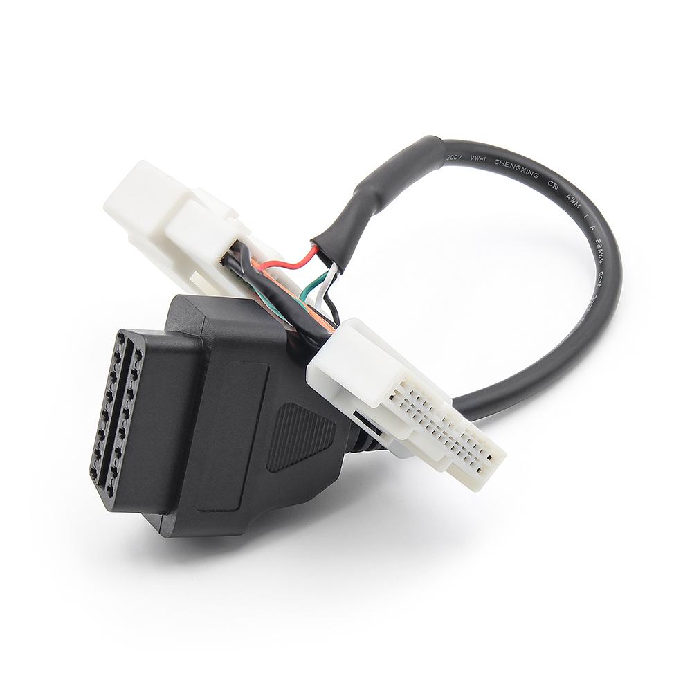 For Tesla 12pin 20pin 26pin To 16pin Male Female OBD2 Cable Connector Model 3 Model Y OBD 2 OBDII Diagnostic Tool Auto Adapter