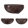 Puntos Men Sexy Respirant U Convexe Bulge Pouch T-Back Thong Slips Sous-Vêtements Taille Basse