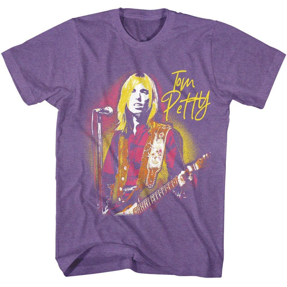 Tom Petty At The Mic Music Shirt S