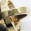 Używany pierścień do apaszki HERMES Cosmos FANTAISIE metal 12.2g pozłacany