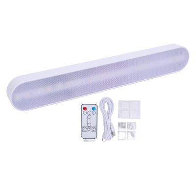LED Under Cabinet Light Wide Lighting Angle Eye Caring Rechargeable with Remote Control Stick On Light Bar