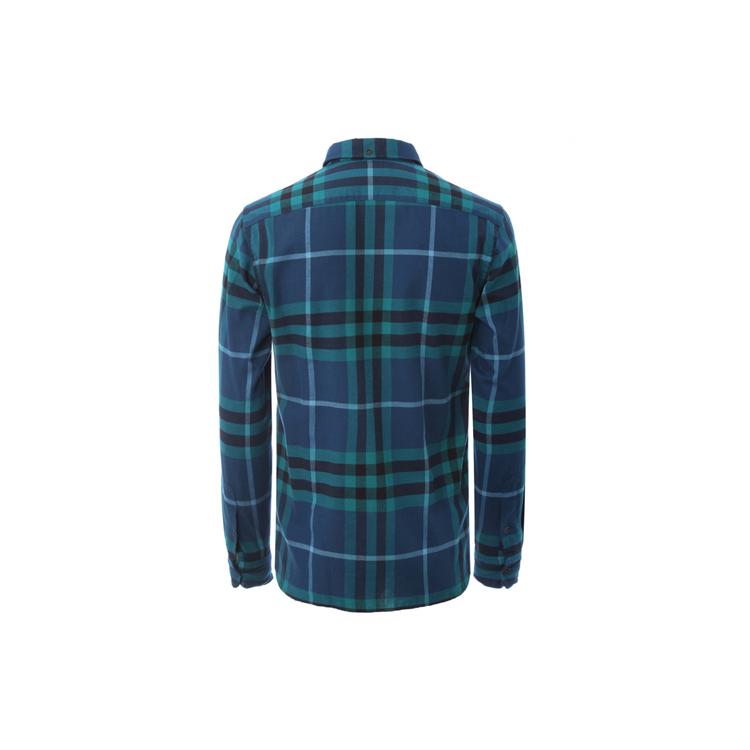Burberry Shirts Men's Blue Pointed Collar Moderate Other 40238661