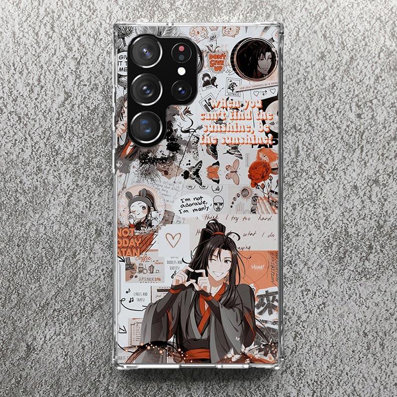 Mo Dao Zu Shi MDZS Manga Phone Case For Samsung Galaxy S25 S24 S23 Ultra S22 Plus S21 S20 FE S10 + S25Ultra S24U Soft Cover Shel