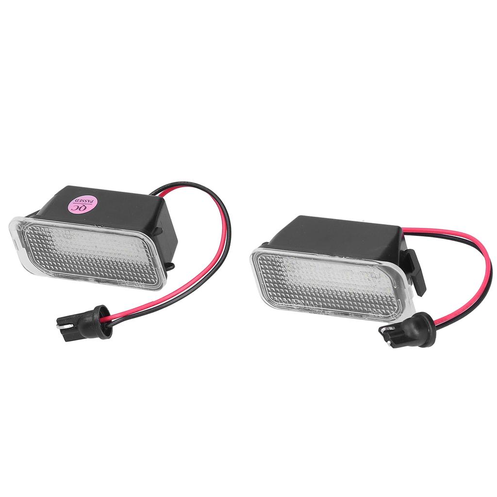 Pair Car License Plate Light LED 12V 3W Plastic Plug and Play Fit for Ford Focus MK2 DA3 5D