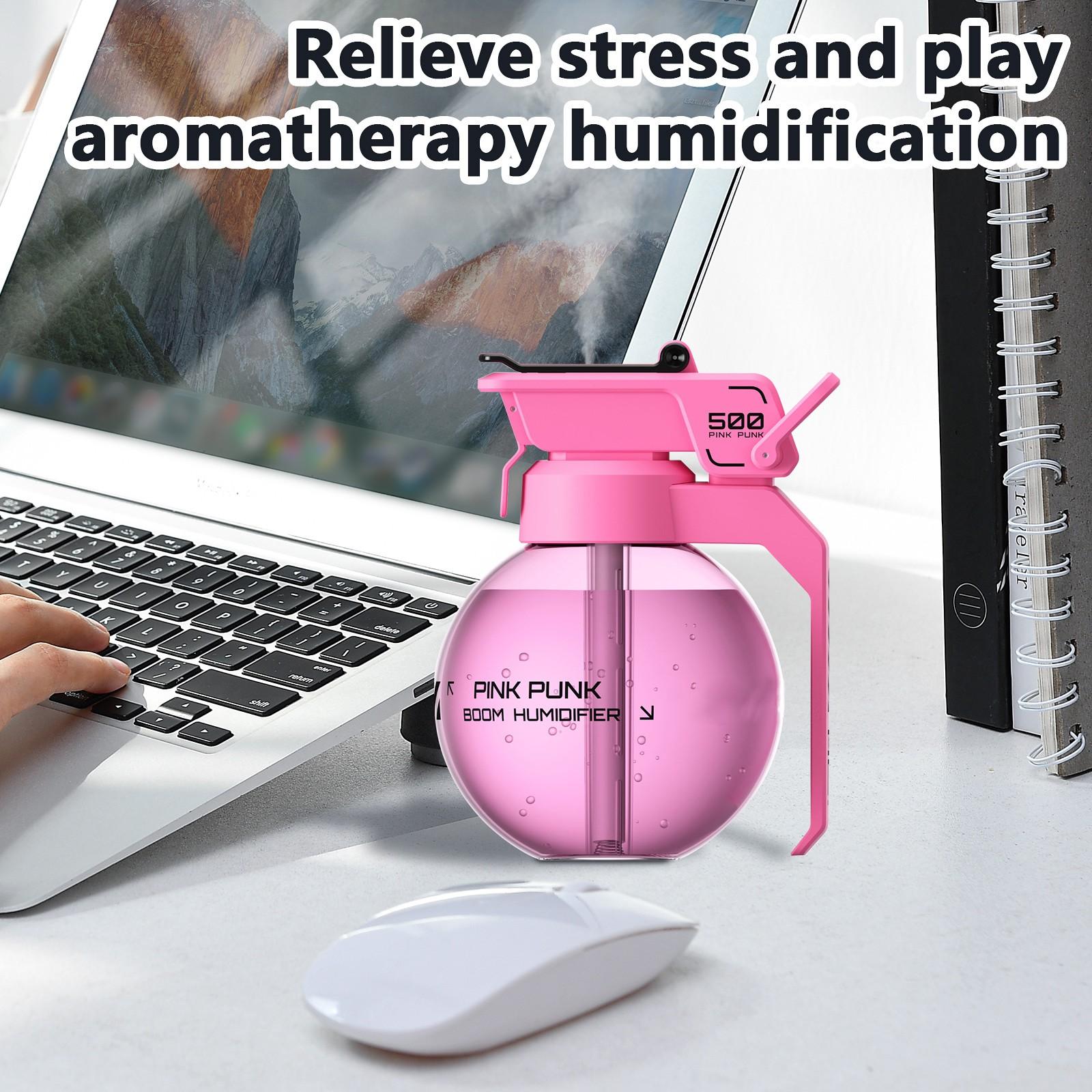 

Настільні прикраси для кіберспорту Ручний ароматерапевтичний зволожувач повітря Креативний подарунок Модний плей One Size рожевий