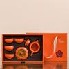 Persimmon Ruyi Tea Can Teapot Kung Fu Tea Set Advertising Gift Gift Box