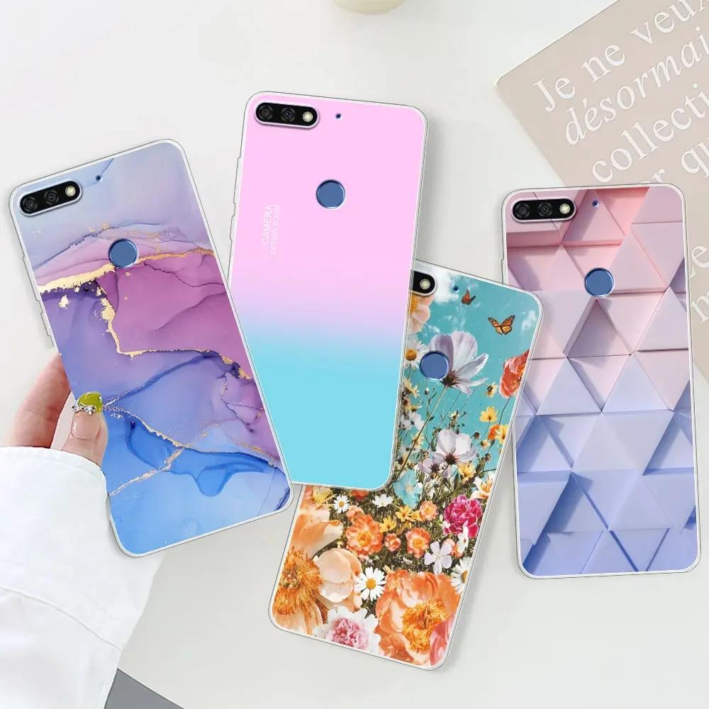 For Honor 7C 5.99 /7C RU 5.7 Case Honor 7A 7S 7A Pro 7A Prime Clear Soft Silicone Phone Case For Honor 8C 8A Pro 8A Prime Fundas