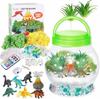 Night Light With Dinosaurs Terrarium Toy Set With Remote Control