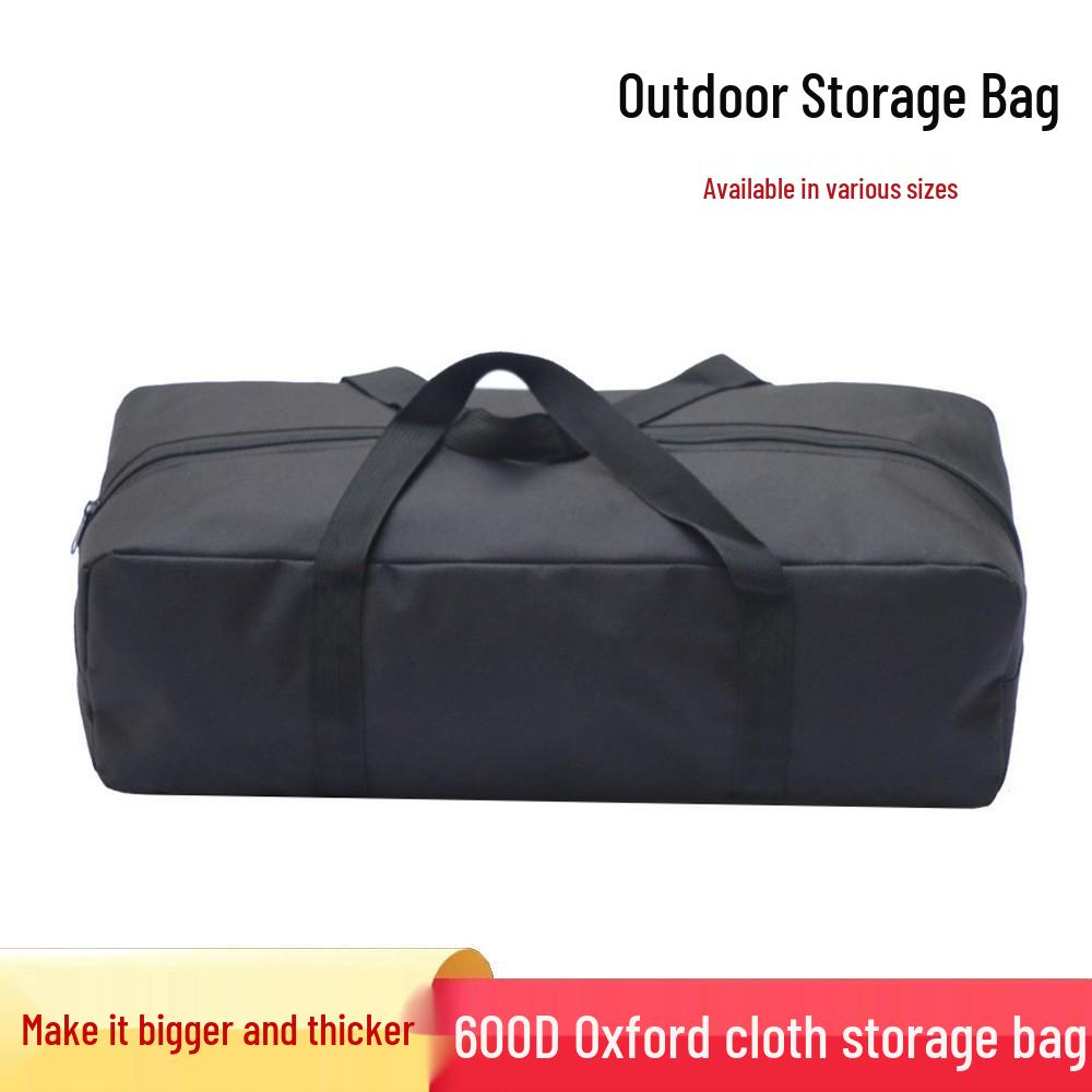 Waterproof Large Capacity Outdoor Camping Storage Bag - Thick, Dustproof, Rectangular Travel Awning Tent Bag