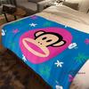 Customizable Cartoon Cute 3D Printing P-PaulF- Frank Flannel Blanket Sofa Home Warm Soft Blanket Four Seasons Portable Gift Blan