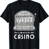Casino Slot Machine Art Design TShirt for Unisex