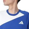 Adidas Performance Sports COOL TRN Short Sleeve T-Shirt with CB Logo, Men's Team Royal Blue (KK7219)
