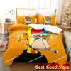 Bored Ape Yacht Club BYAC NFT Bedding Set Printed With Pillowcase Bed Duvet Cover Soft Single Double Queen Super King Size