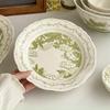 1PC Plates Bowls Tableware Sets New Ceramic Plates Afternoon Tea Desserts Dessert Plates Tableware Household Items