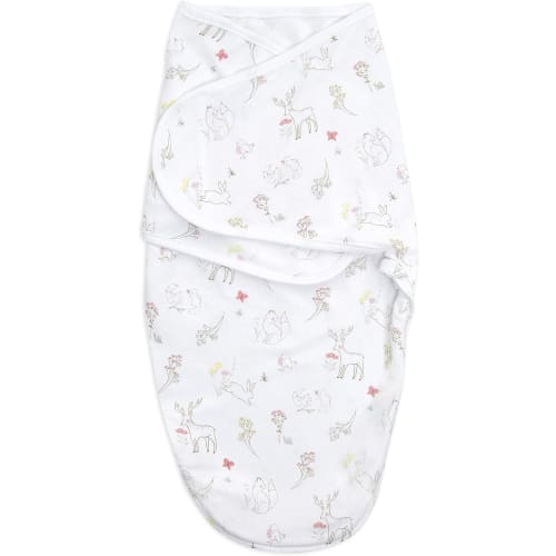 aiden and anay essentials wrap swaddle swaddle swaddle baby wrap swaddle [japanese genuine product set of 3 fairy tale flowers 100% cotton fairy tale