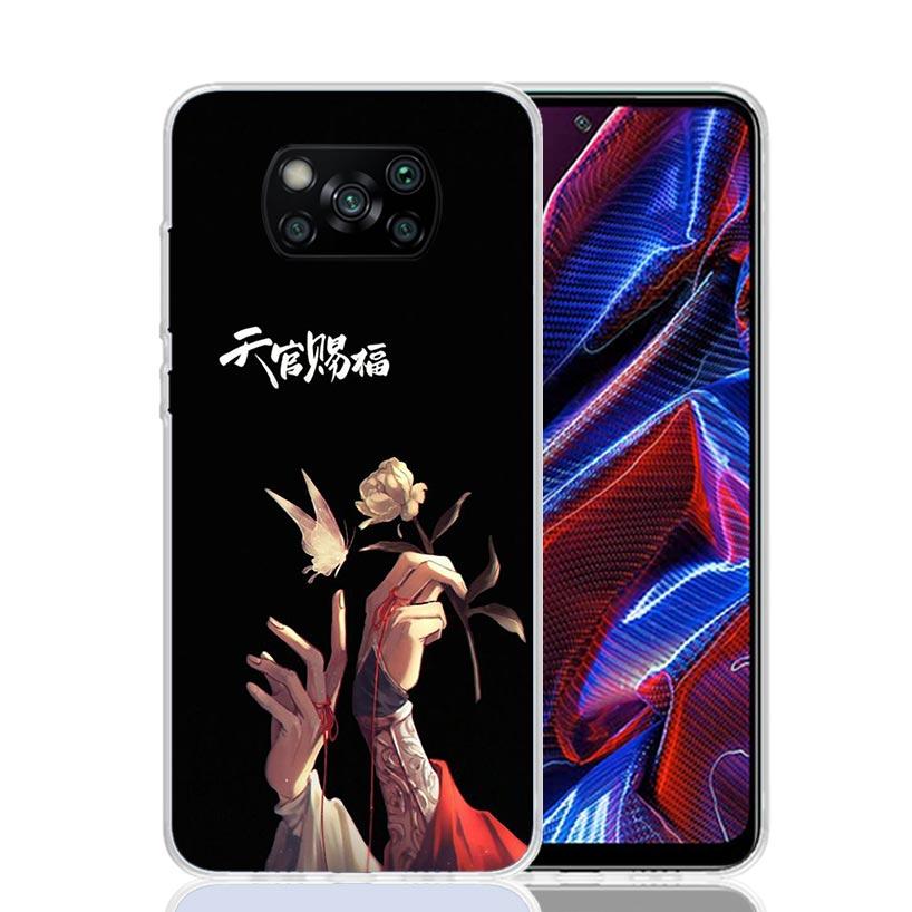Heaven Official's Blessing Phone Case For Xiaomi Poco F7 Ultra X7 X6 Pro X5 Redmi 15 15C 13 13C 12 12C 10 10A 10C 9 9A 9C 9T She