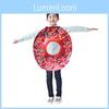 Costume Donut Kids Halloween Cosplay Outfit Polyester Material Role Play Parties