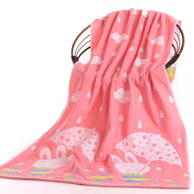 Домашнее банное полотенце из хлопковой марли банное полотенце для взрослых банное — фото 12