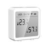   WiFi   Temperature Humidity Detector LCD Display Sensors High Low Temperature Humidity Alarm Function Intelligent Home Indoor Detector Real-time